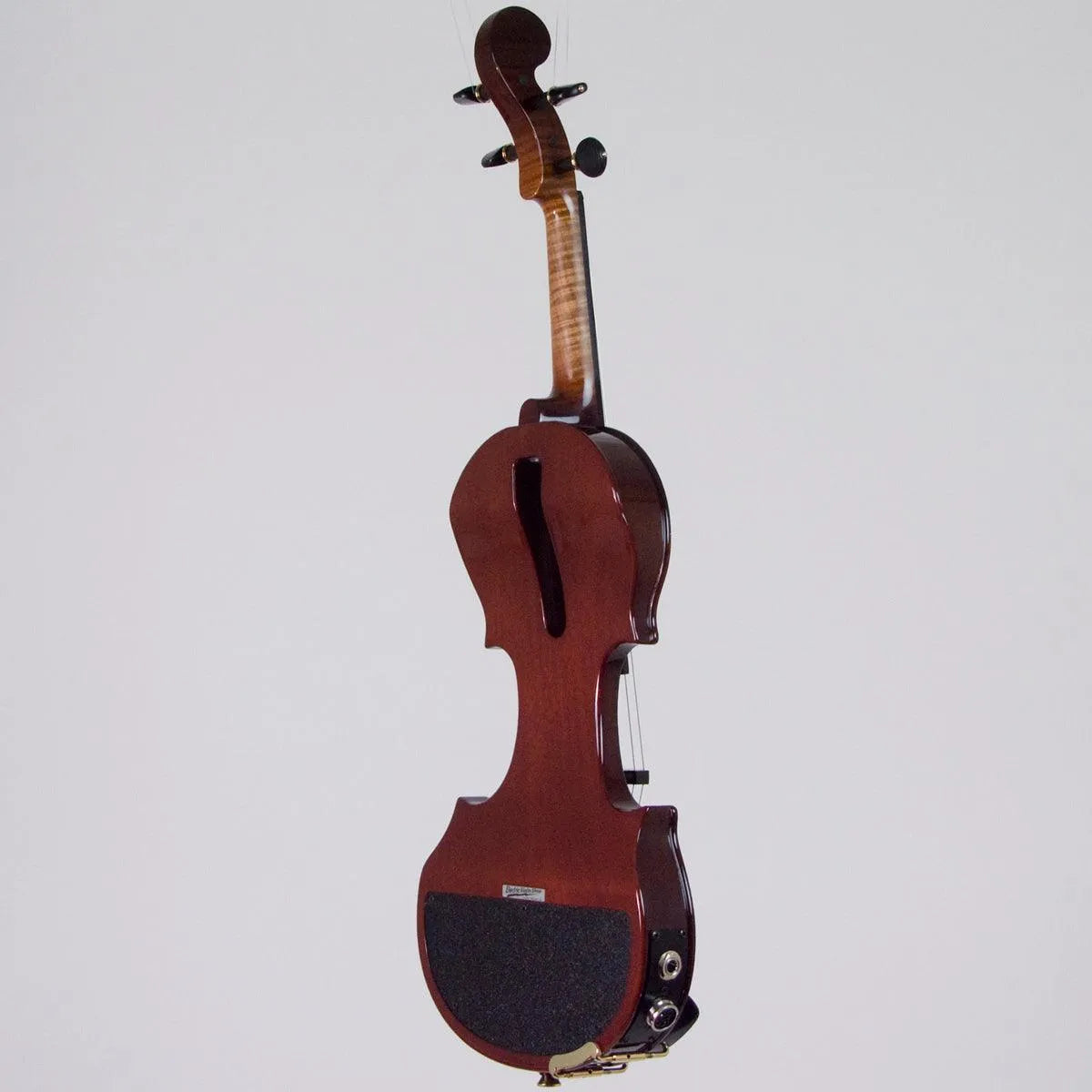 Zeta Jazz Classic Violin CV44 , Roasted Flamed Maple Chocolate Burst - Electric Violin Shop