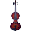 ZETA CV45 Jazz Classic Artist 5-string violin, Roasted Flamed Maple Top & Neck, Chocolate Burst - Electric Violin Shop