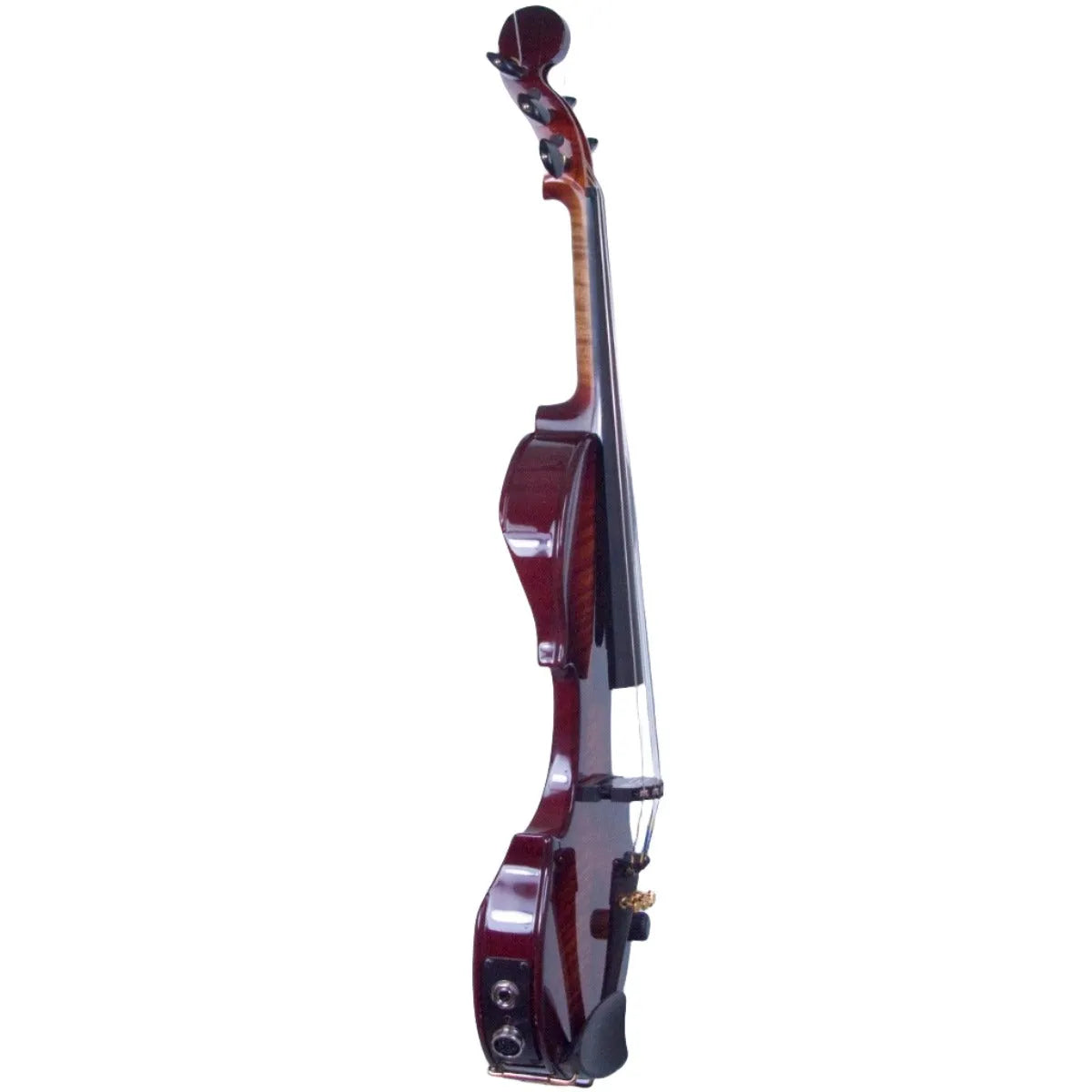 ZETA CV45 Jazz Classic Artist 5-string violin, Roasted Flamed Maple Top & Neck, Chocolate Burst - Electric Violin Shop