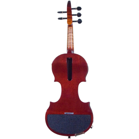 ZETA CV45 Jazz Classic Artist 5-string violin, Roasted Flamed Maple Top & Neck, Chocolate Burst - Electric Violin Shop