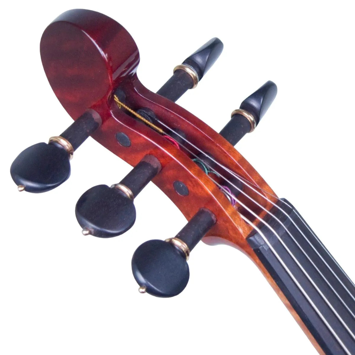 ZETA CV45 Jazz Classic Artist 5-string violin, Roasted Flamed Maple Top & Neck, Chocolate Burst - Electric Violin Shop