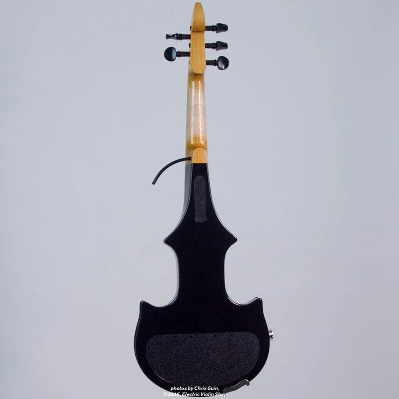 Zeta Jazz Fusion 5-string electric violin, Gloss Black - Electric Violin Shop