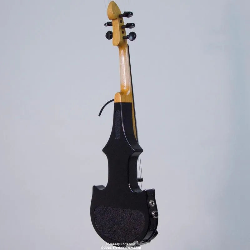 Zeta Jazz Fusion 5-string electric violin, Gloss Black - Electric Violin Shop