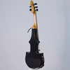 ZETA Jazz Fusion JV45 Gloss Black electric violin, standard pegs & double-edge - Electric Violin Shop