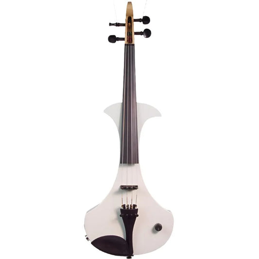 ZETA SV24 Strados Modern violin, gloss white - Electric Violin Shop