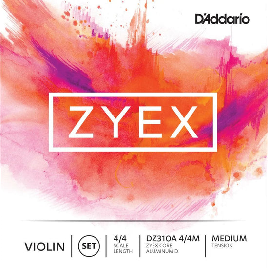 D'Addario Zyex Composite violin string set - Electric Violin Shop